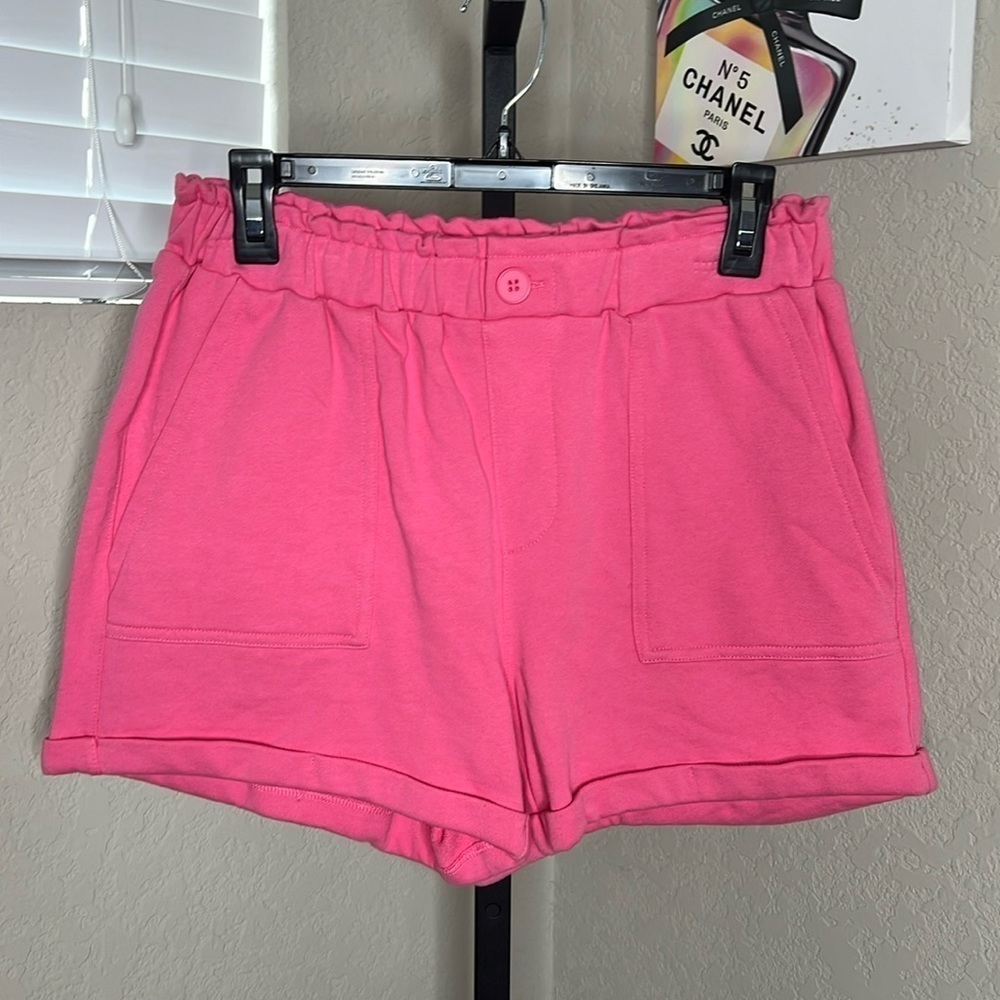 BlankNYC NWOT Pink Cotton Shorts, Size Medium